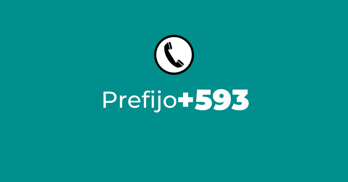 Prefijo +593 ¿De dónde es? - Ecuador » Prefijos de Teléfonos