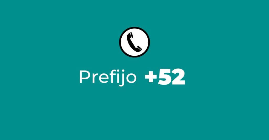 Prefijo +52 ¿De dónde es? – México